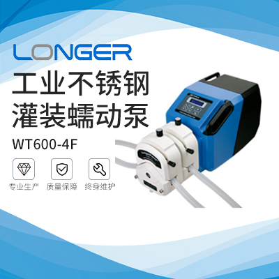 保定蘭格工業(yè)灌裝蠕動泵WT600-4F